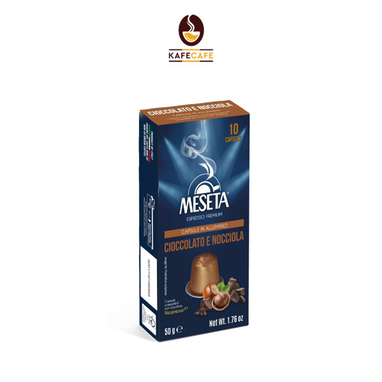 Picture of MESETA NESPRESSO CHOCOLATE & HAZELNUT X 10 CAPSULES